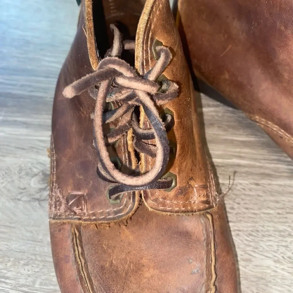 Kid's Eastland Brown Leather Oxford Shoes